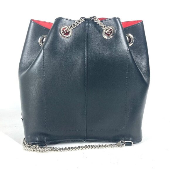 Christian Louboutin Sequin logo MARIE JANE Backpack Bag Chain Backpack main image 13